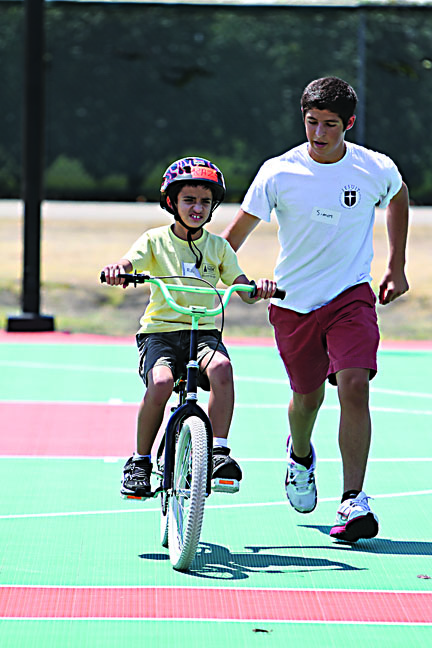 Ben Hawkins|Mercury Staff Forty special needs children attended the Lose the Training Wheels camp at UTD, hosted by the Down Syndrome Guild of Dallas, which took place Aug. 8-12.