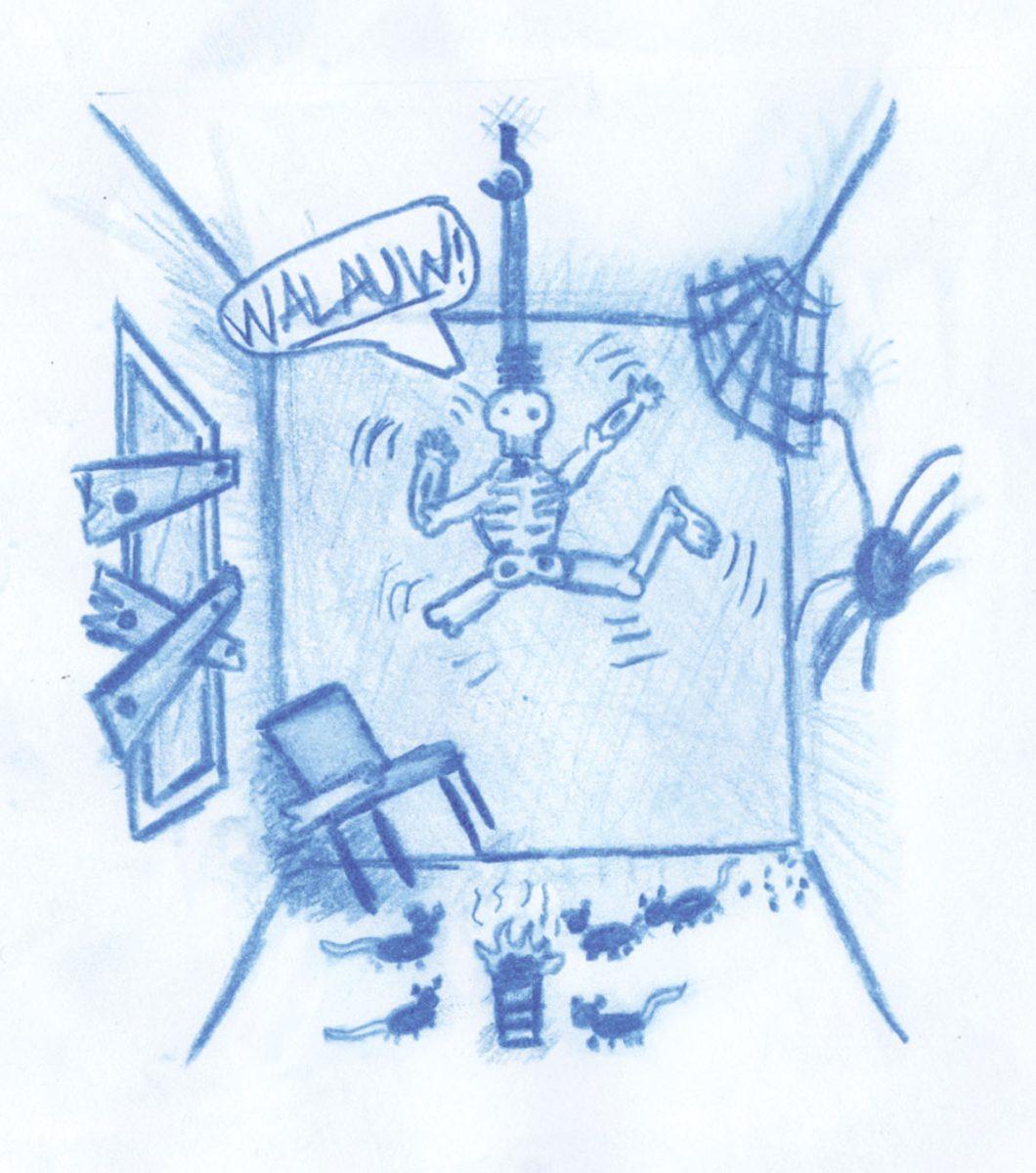 My brain before the night comics are due