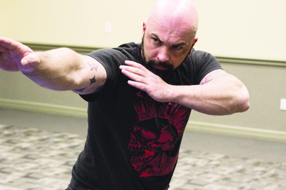 Pablo Arauz| Staff
The Ninpo Taijutsu Club brings physical and mental training together in the unarmed martial art of defense and awareness with opportunities for students to advance to higher levels of Ninpo Taijutsu training. Meetings happen at 8 p.m. every Monday in the Galaxy Rooms.