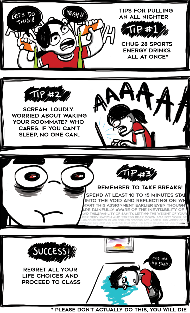 Tips for Pulling an All-Nighter