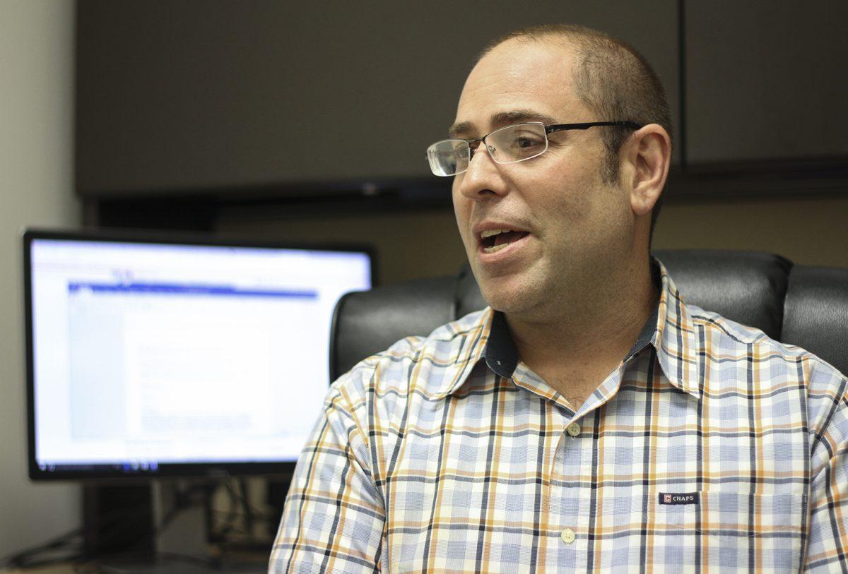 Andrew Busch began as the director of American studies on Aug. 1. Photo by Andrew Gallegos | Photo Editor.