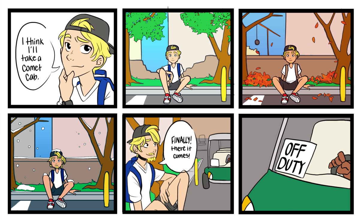 The cab