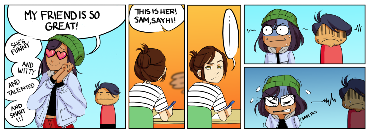 Introverted friend