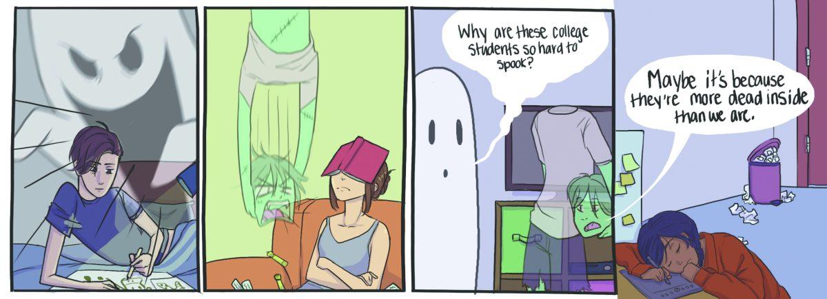 Hard to spook