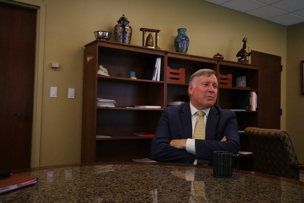 After UTD reached Tier One status, UTD President Richard Benson named Dec. 21 Tier One Day. Photo by Andrew Gallegos | Photo Editor.