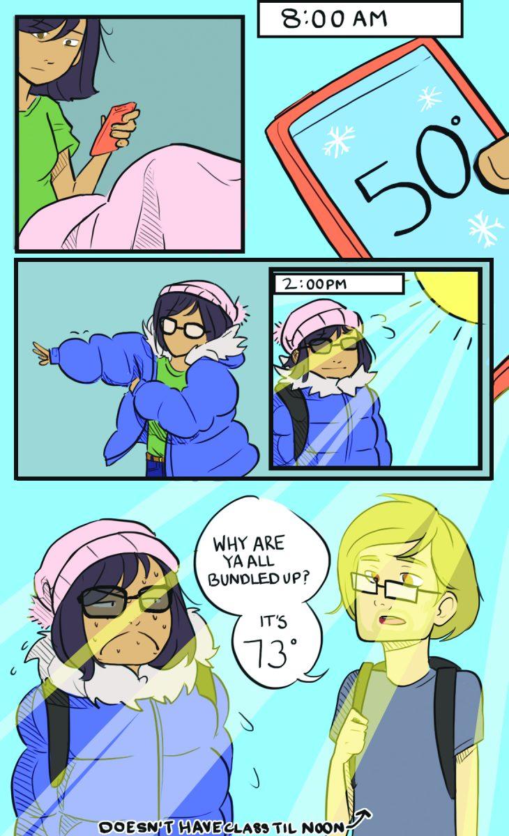 Bundled up