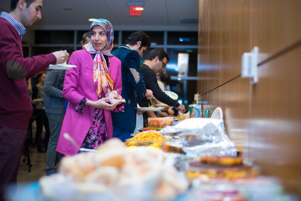 The Iranian Student Community hosts several events every year to introduce the UTD community to Iranian culture. Yalda, a holiday that marks the winter solstice, was celebrated this year on Dec. 20. Photo by Hussein Njoroge | Mercury Staff.