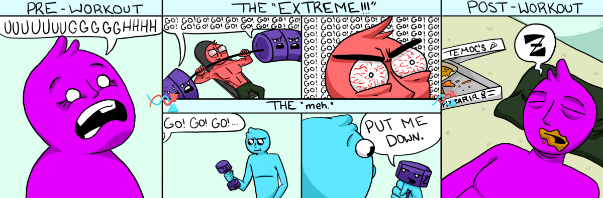 Different workouts