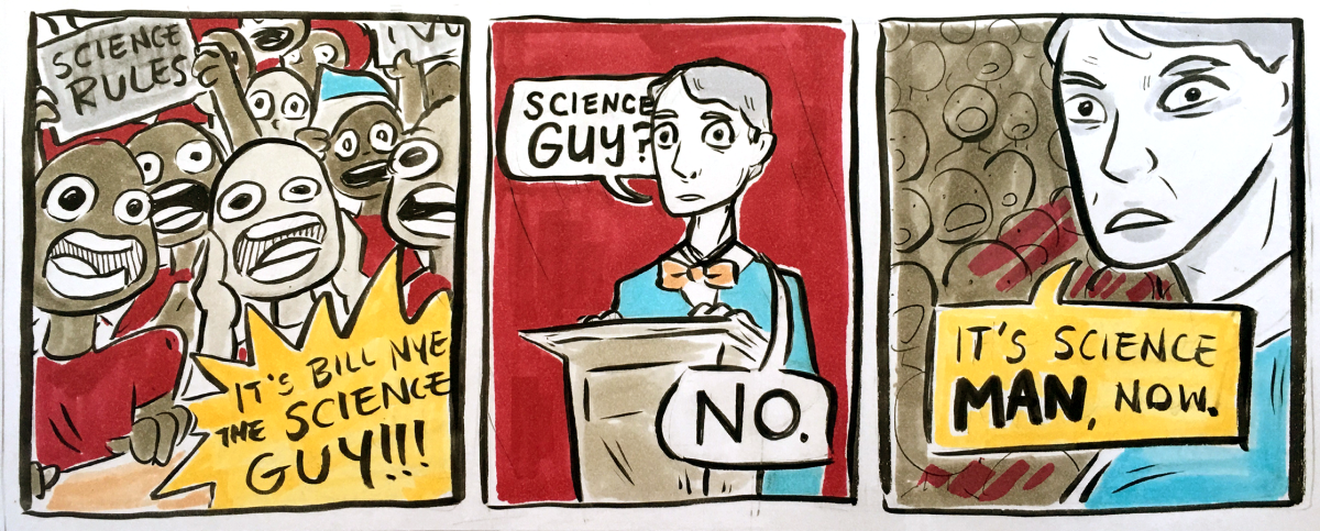 Science man