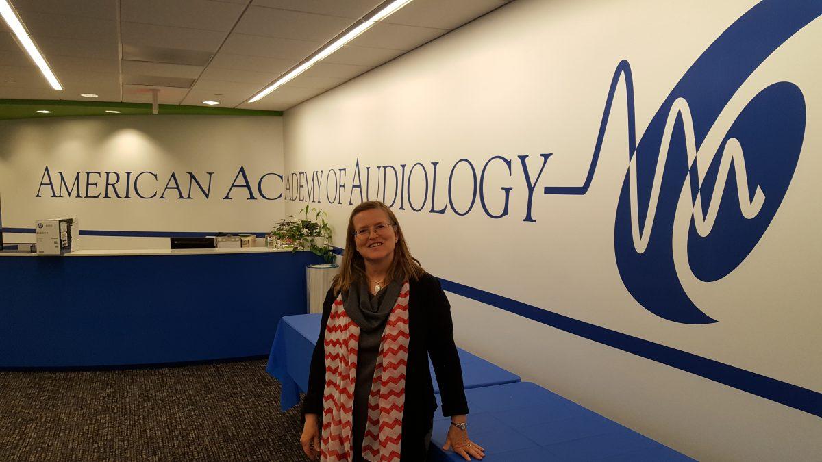 Jackie Clark, a clinical professor, has served on the board of the American Academy of Audiology since 2013. Photo courtesy of Jackie Clark.