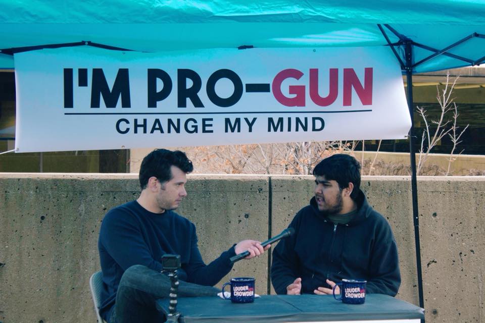 Conservative comedian sparks debate over gun laws