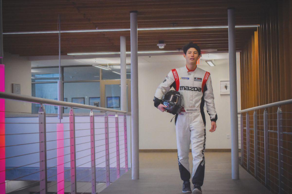 Global business junior Nicholas Reger won the Global MX-5 Cup in 2018, four years after his racing debut. Photo by Anna Phengsakmueang | Mercury Staff.