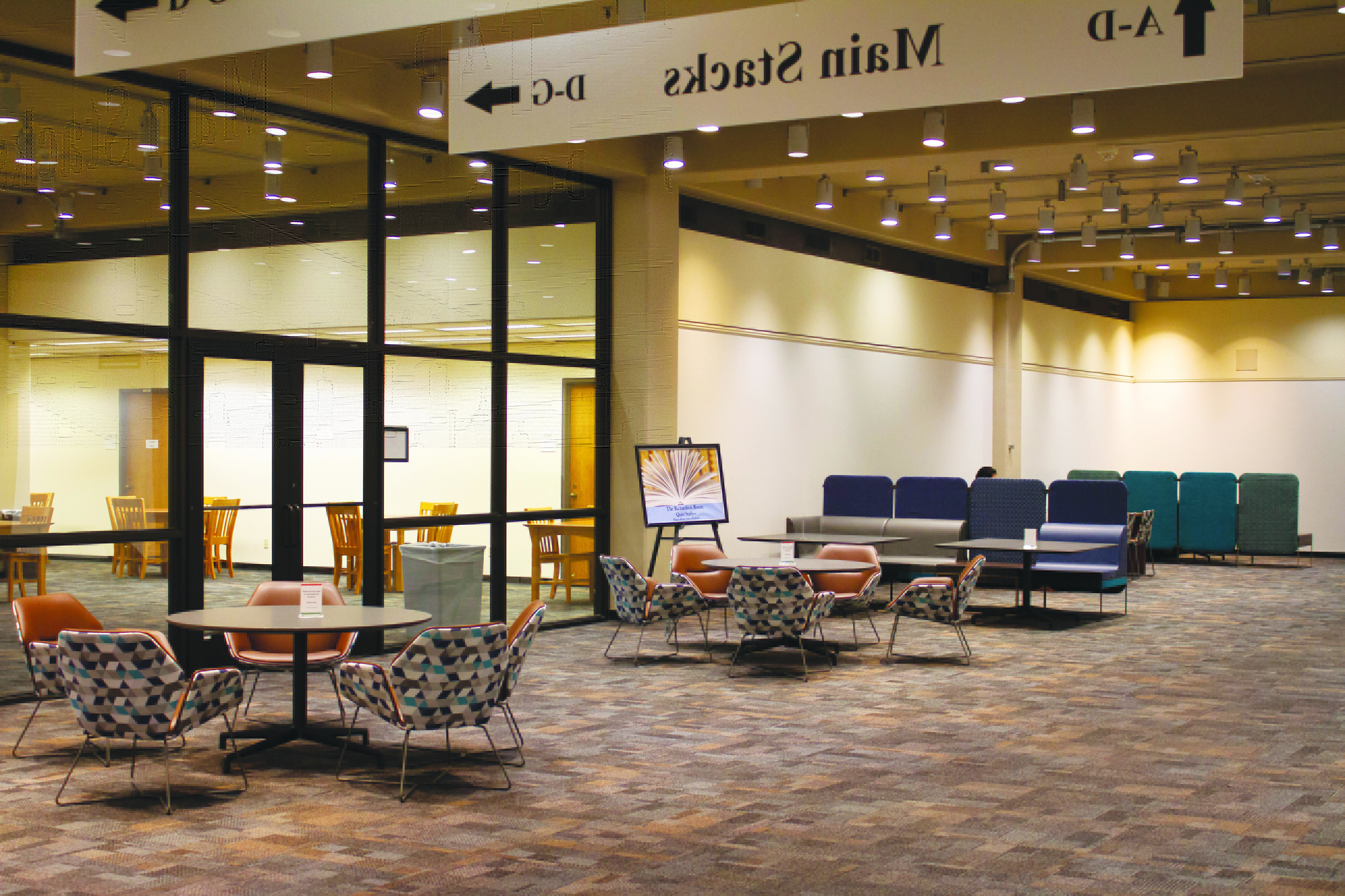 Library’s third floor undergoes makeover