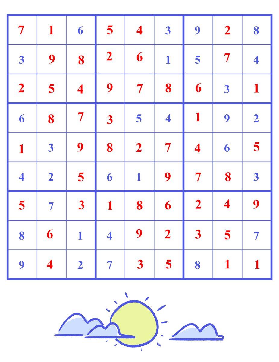 June 17th Sudoku Solution