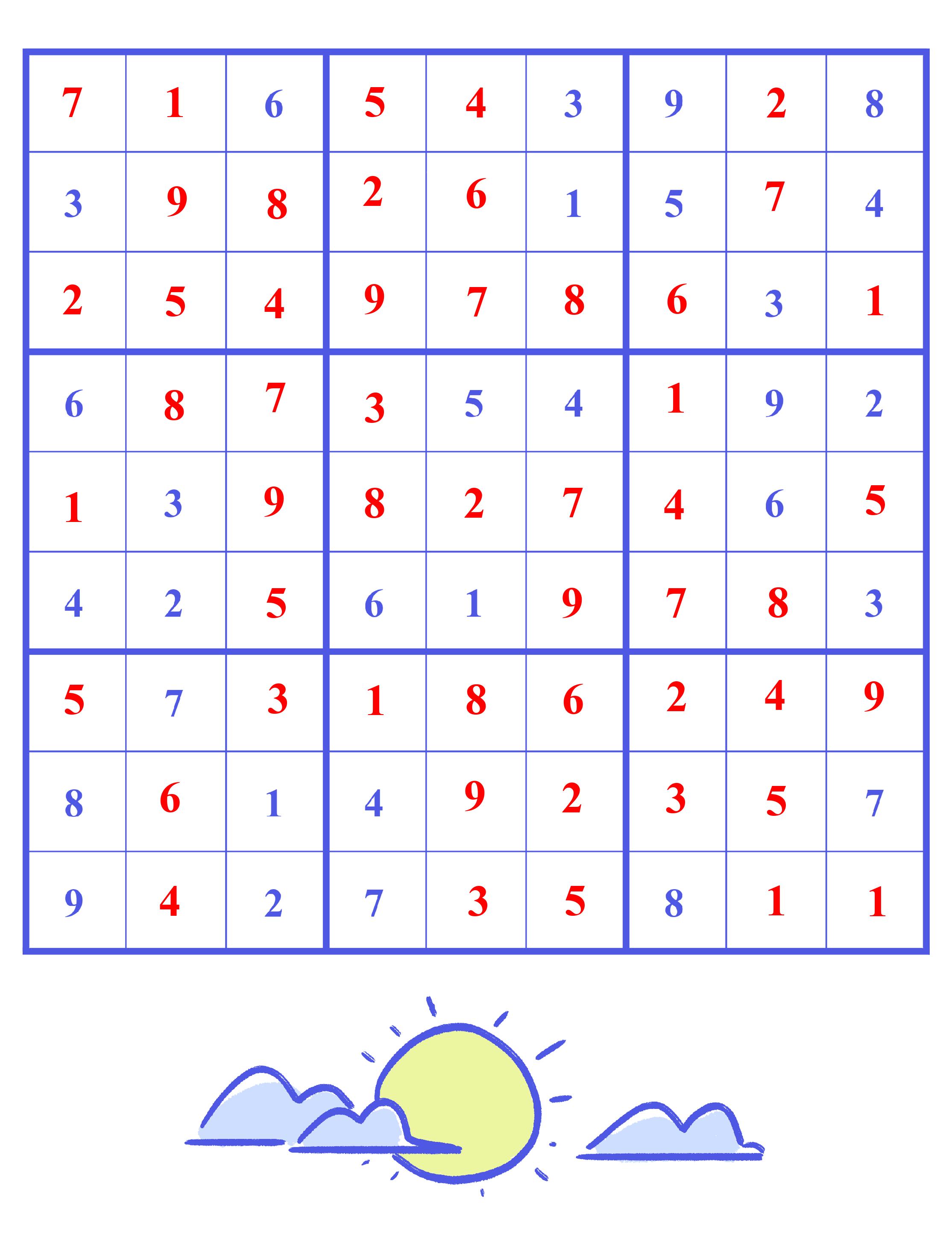June 17th Sudoku Solution