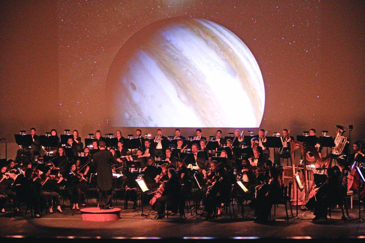 The partnering with the orchestra allowed UTD students to get real-world experience.
Photo by Calis Lim | Mercury Staff
