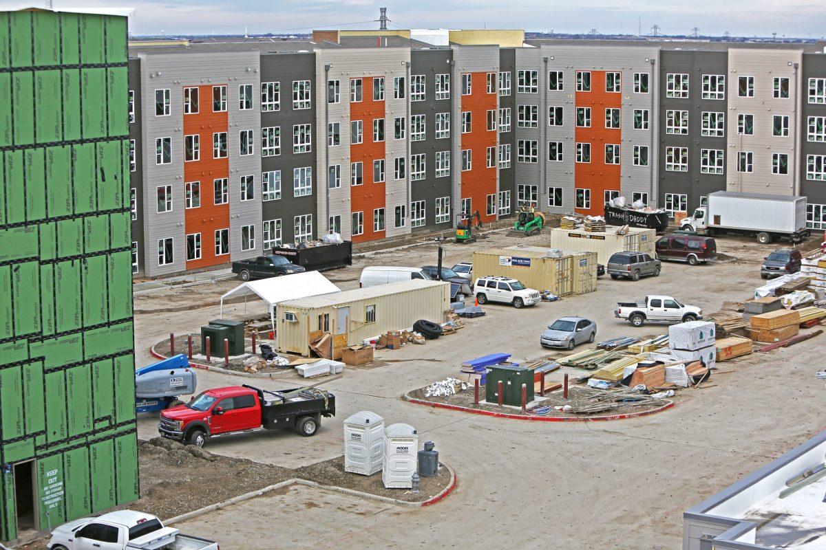 Residents will be able to control the lights, front door lock and thermostat through smart home technology called The Hub. Photo by Roshan Khichi | Mercury Staff