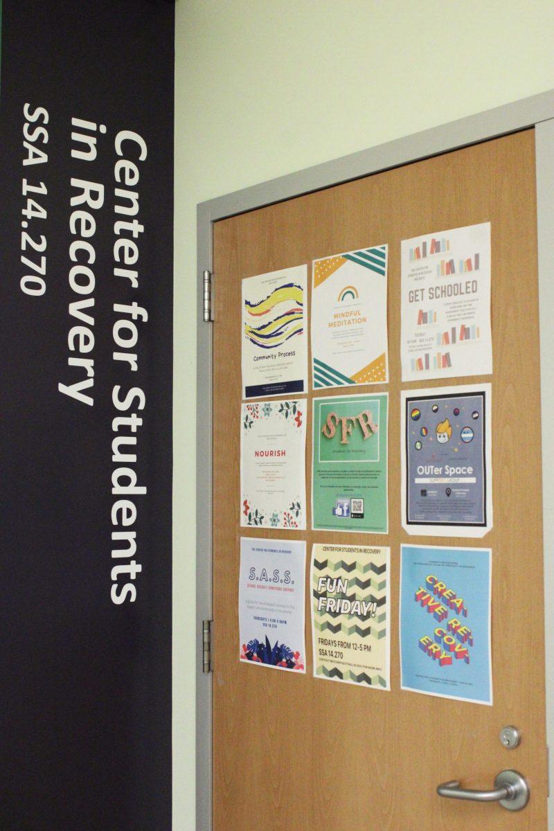 The Center for Students in Recovery in SSA 14.270, provides a safe space for students to open up. Photo by Bhavan Mehta | Mercury Staff