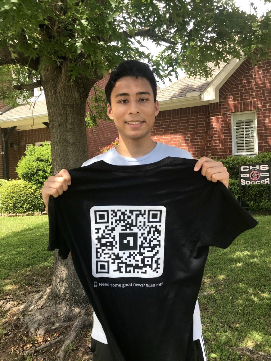 Computer engineering senior Bishesh Manandhar launched his business on April 3 and has donated over $200 to various mental health charities since the opening. Photo Courtesy of Bishesh Manandhar