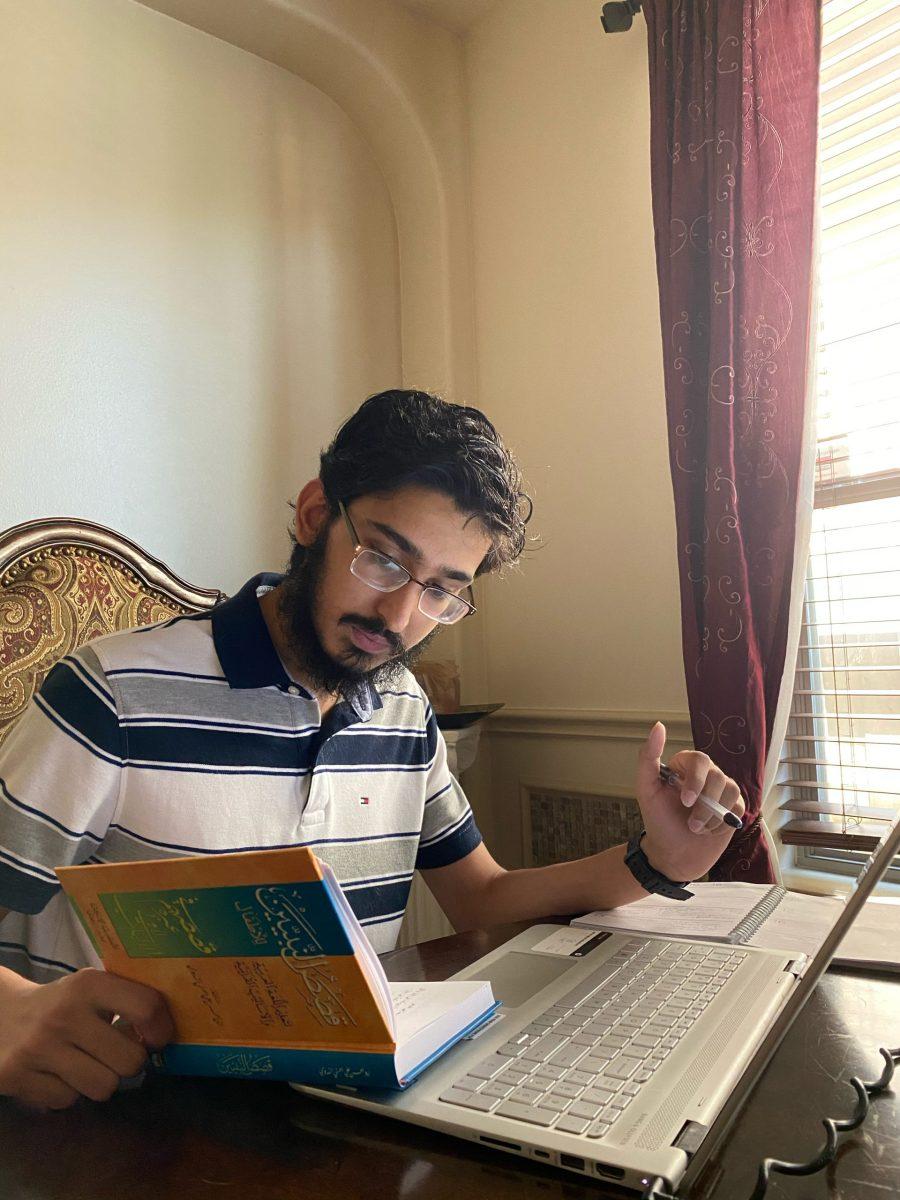 Asad Mehkri, who graduated with a degree in biology in spring 2020, said he is taking a gap year to learn more about his faith and work on personal development. Photo courtesy of Asad Mekhri