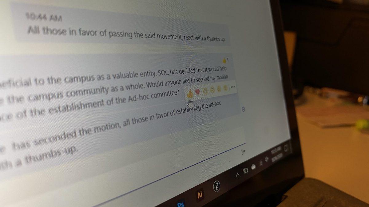 Some senators said that using Teams reactions to vote was a mishandling of voting procedure. 