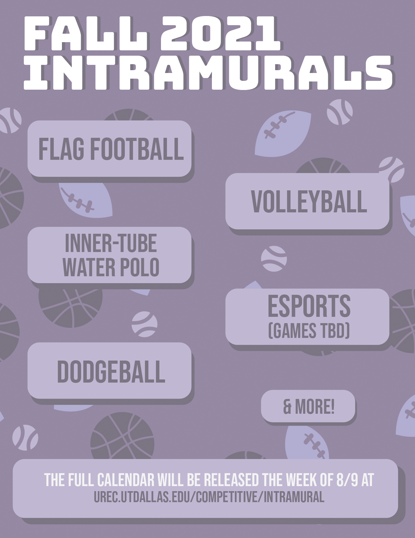 Easing into intramurals