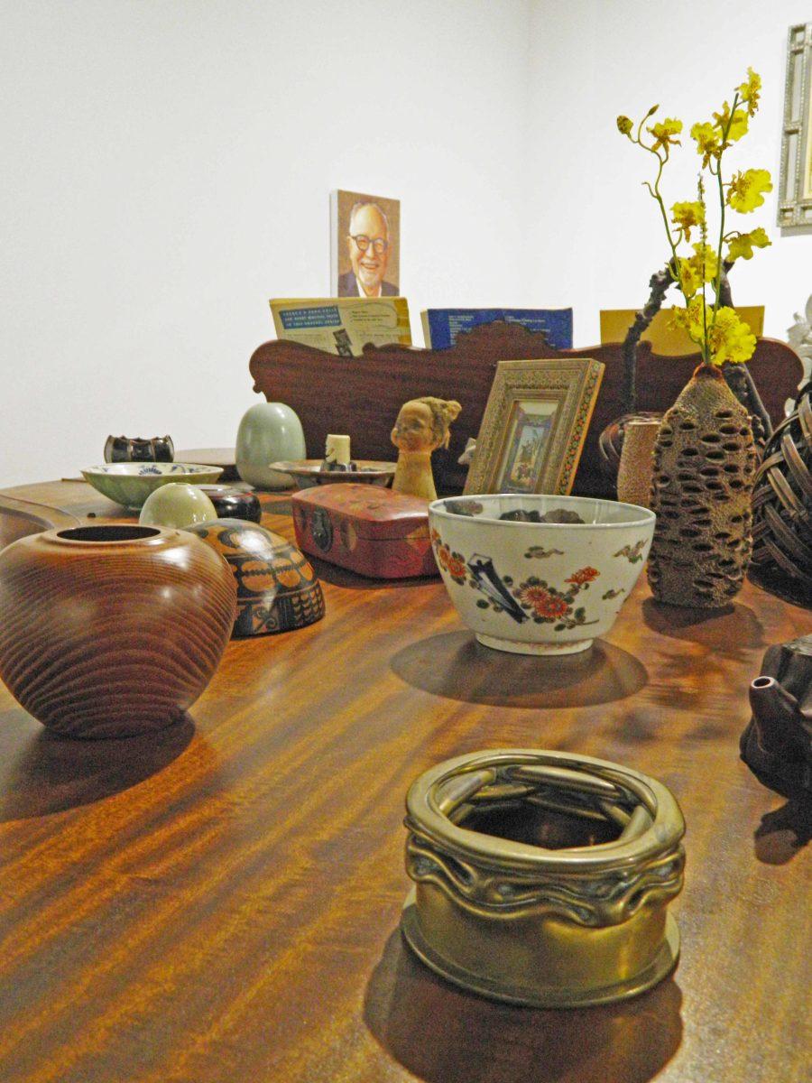 The SP/N Gallery exhibition features pieces from Brettell and other artists. Photo by Sihanya Rocha | Mercury Staff