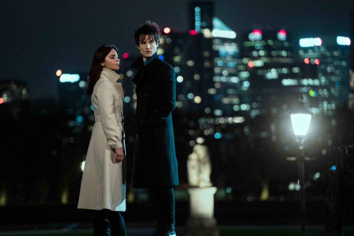 Jenna Coleman (Johanna Constantine) and Tom Sturridge (Dream) star in a mas-
terful retelling of Neil Gaiman's "The Sandman," with modern day adaptations. Photo courtesy of Netflix.