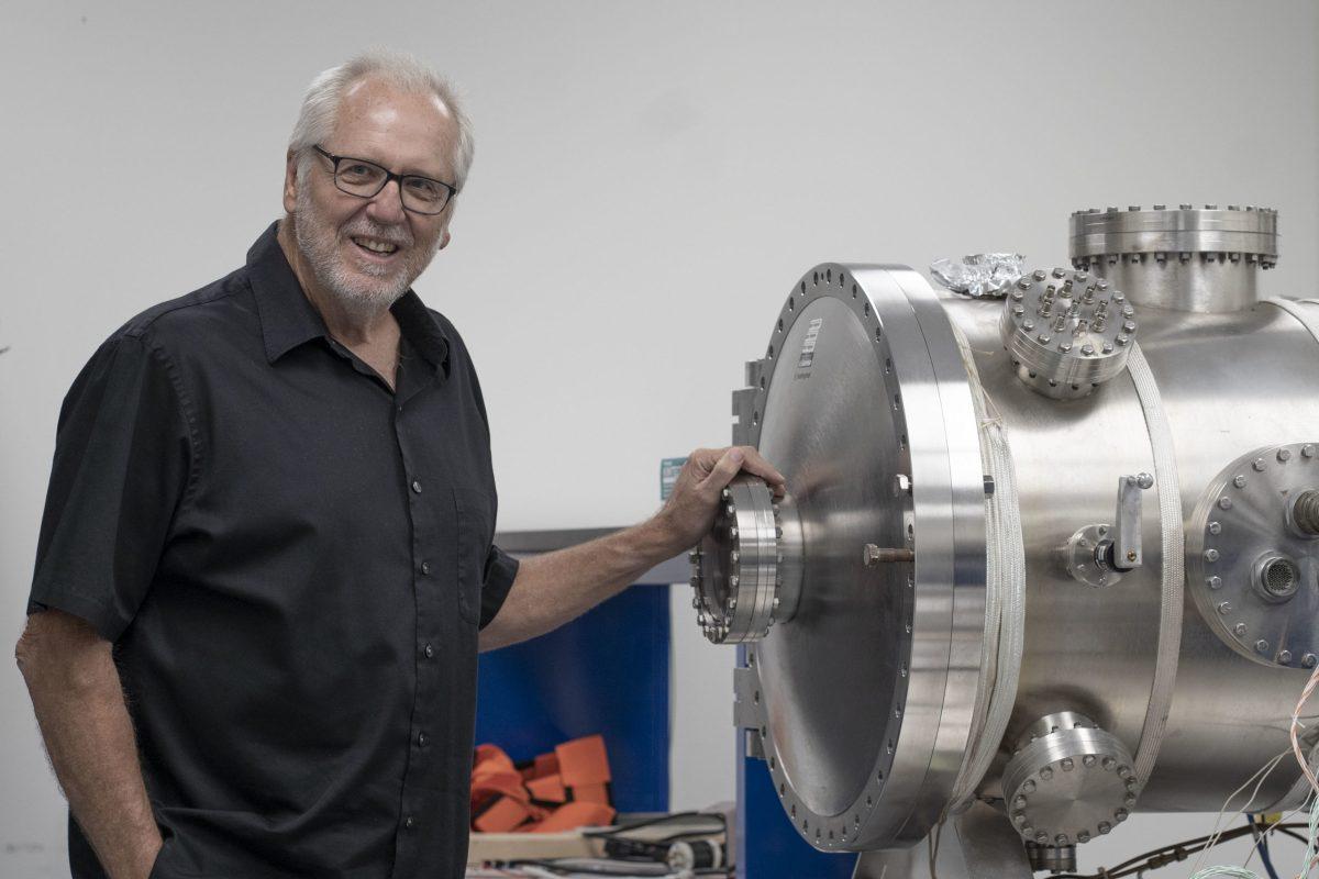 Physics professor Philip Anderson will lead NASA's investigation to research Earth's ionosphere-thermosphere using TPS. Photo by Isael Chavez | Mercury Staff