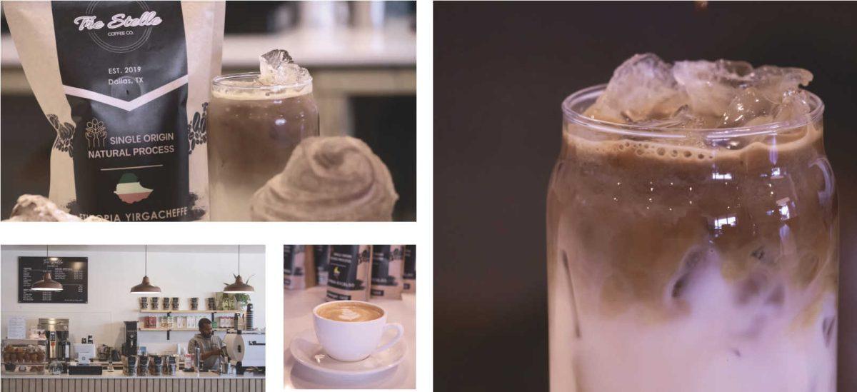 The cafe, located on Preston Road, offers many specialty and seasonal items, like the apple cider cake donut and caramel cookie butter latte. Photos by Vedant Sapra | Mercury Staff