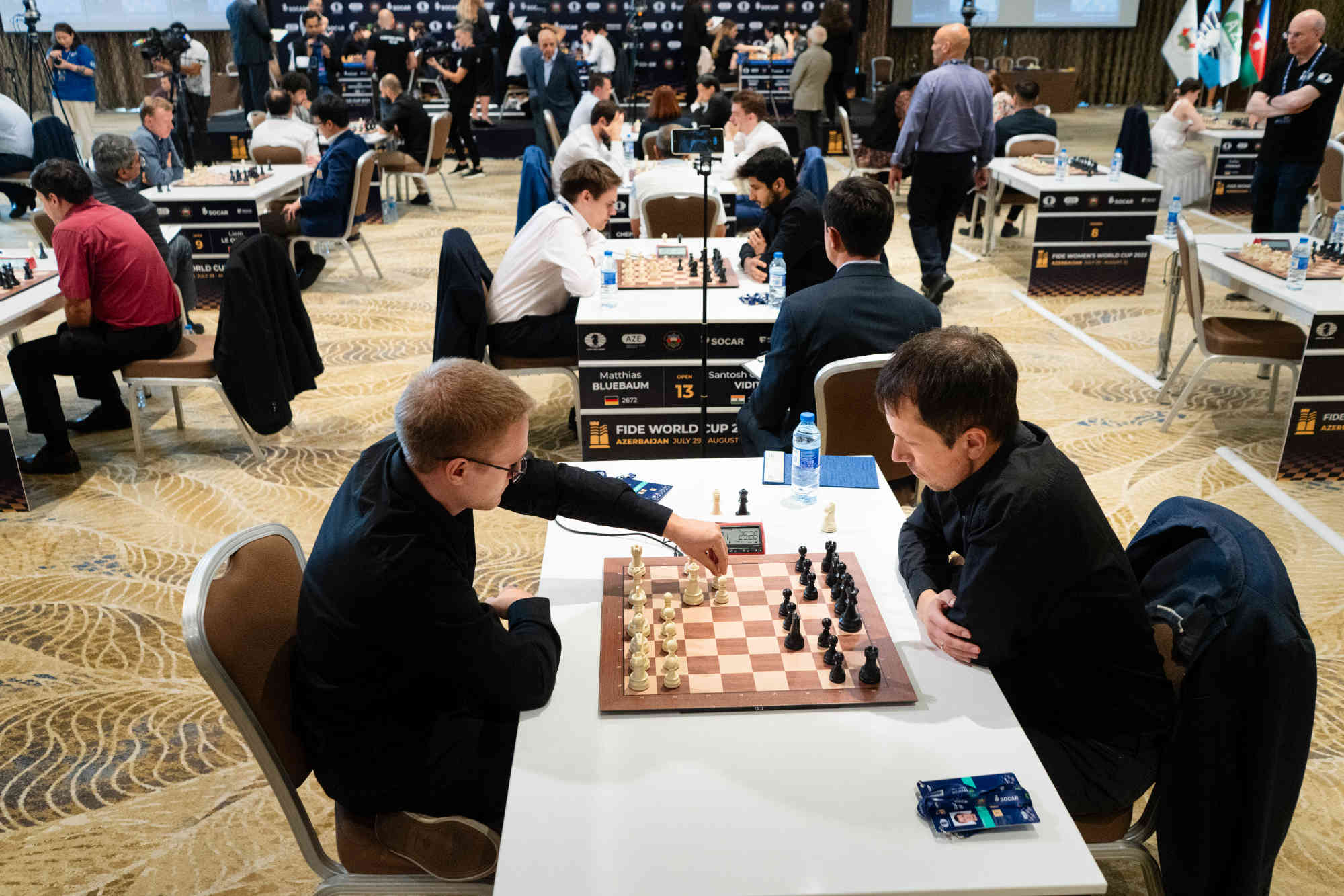 Chess World Cup draws big names to Azerbaijan, Chess