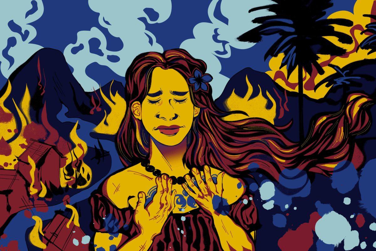Instead of starting up tourism again after a series of deadly firestorms, Maui locals need time and resources to recover from the devestating natural disaster. However, the government enables tourists to continue exploiting natives' land — as a result, it is up to common citizens like us to provide economic aid and empathy where we can. Graphic By Anika Sultana | Mercury Staff