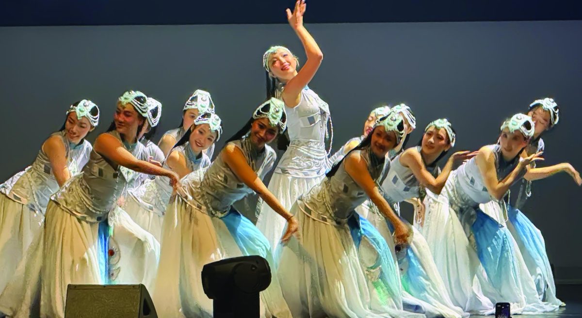 The Wheat Dance Collective performed ancient folk dance during the Lunar New Year festival.